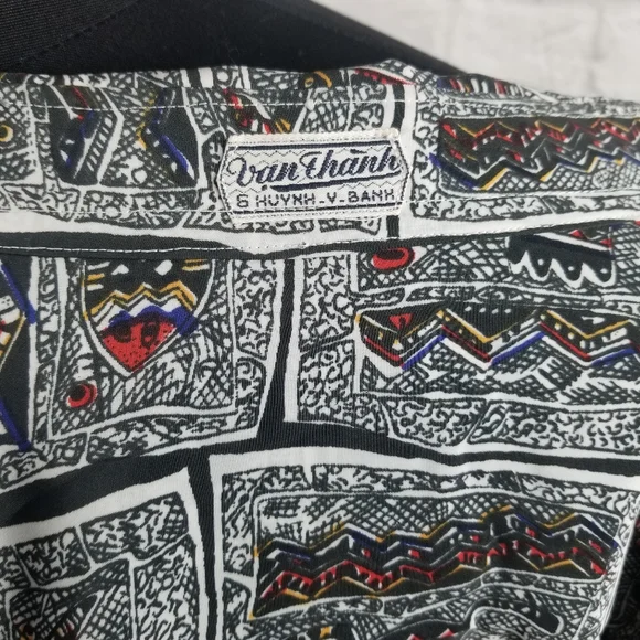 Van Thanh Mens Short Sleeve Medium Button-Up - Picture 5 of 5